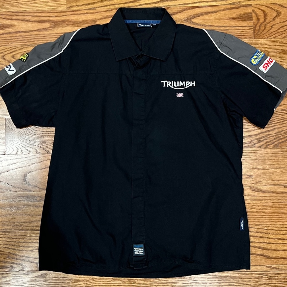 Triumph Mechanics Shirt Men’s US Sz Large